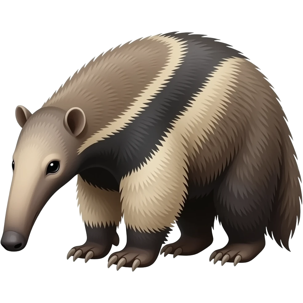 Giant anteater emoji