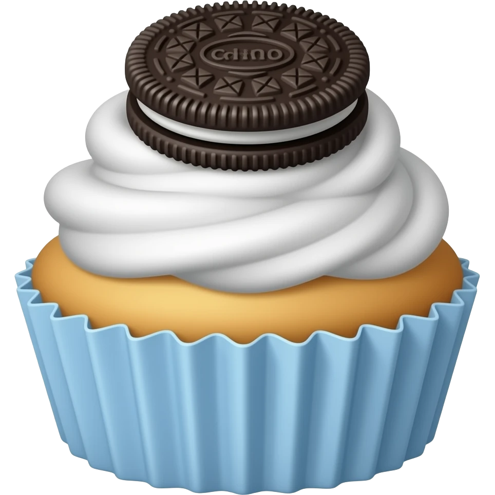 oreo cupcake emoji