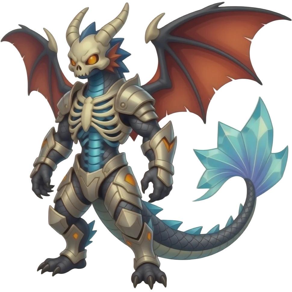 Gabite-Marowak-ExVeemon-Latias-Fakémon-hybrid emoji