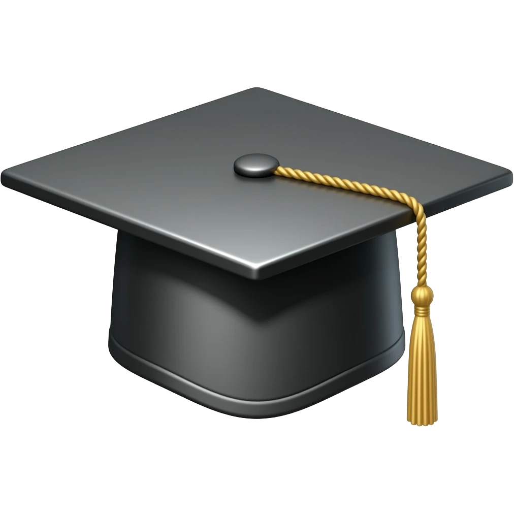 birrete de graduacion emoji