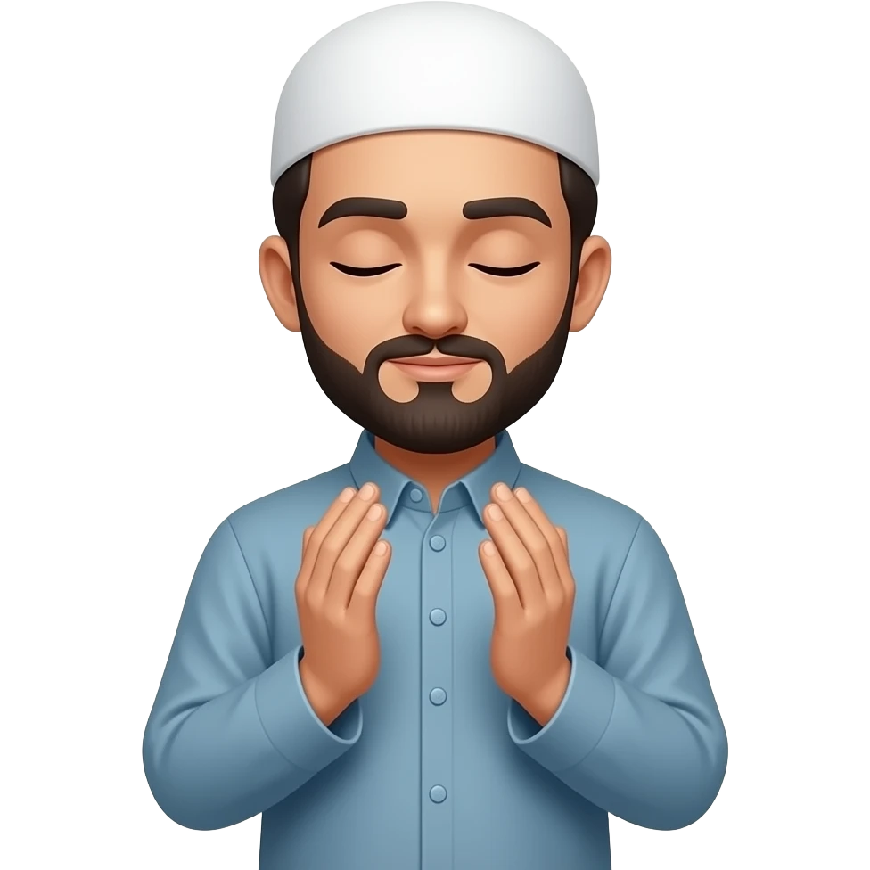 Fais moi des emoji de personnes qui prie qui fais zikr emoji