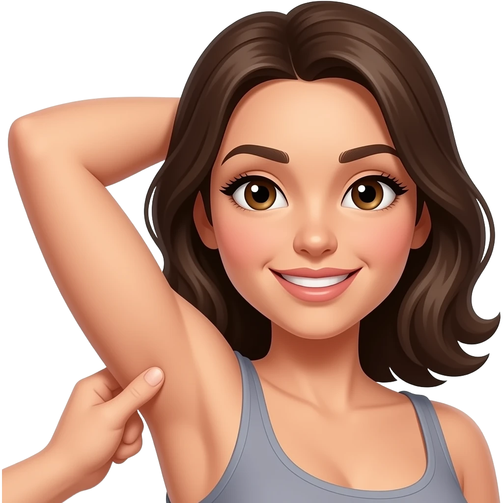 Armpit lick female emoji