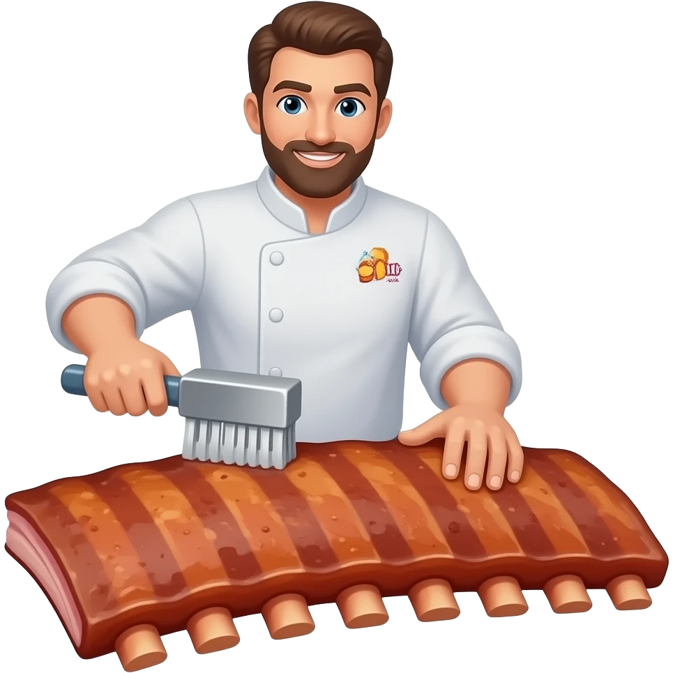 brush spare ribs emoji