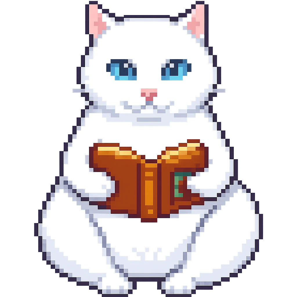 Make the cat's eyes bright blue, keep the original style, no background. emoji