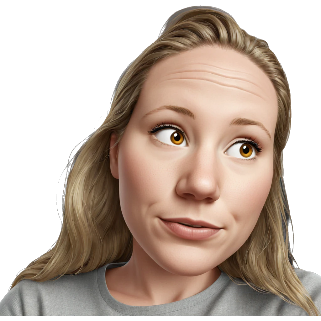 portrait of a young woman emoji