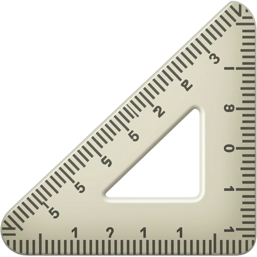 corner ruler emoji