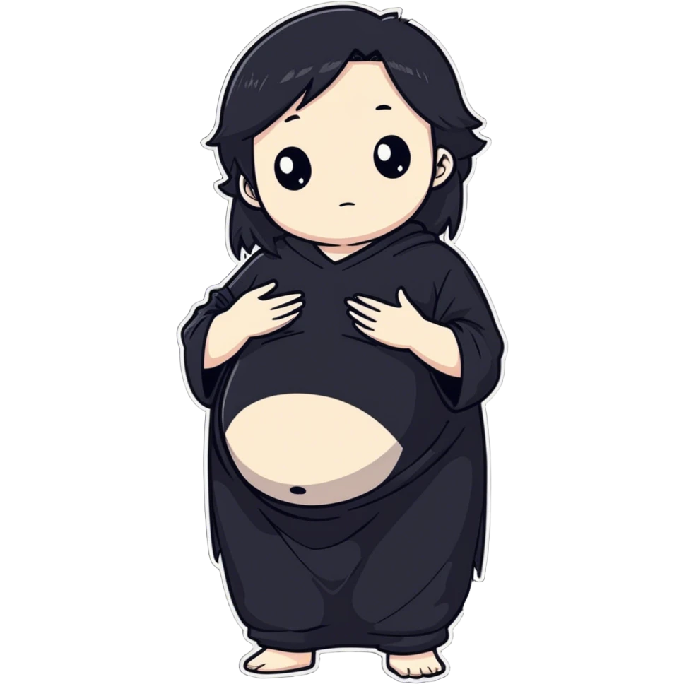 pregnant mahito  emoji