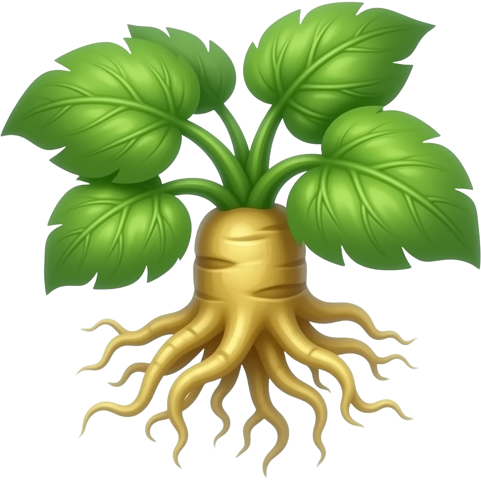 Magical Mandrake root emoji