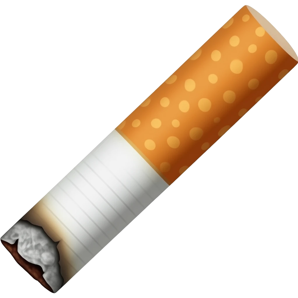 generate a short burned down cigarette emoji
