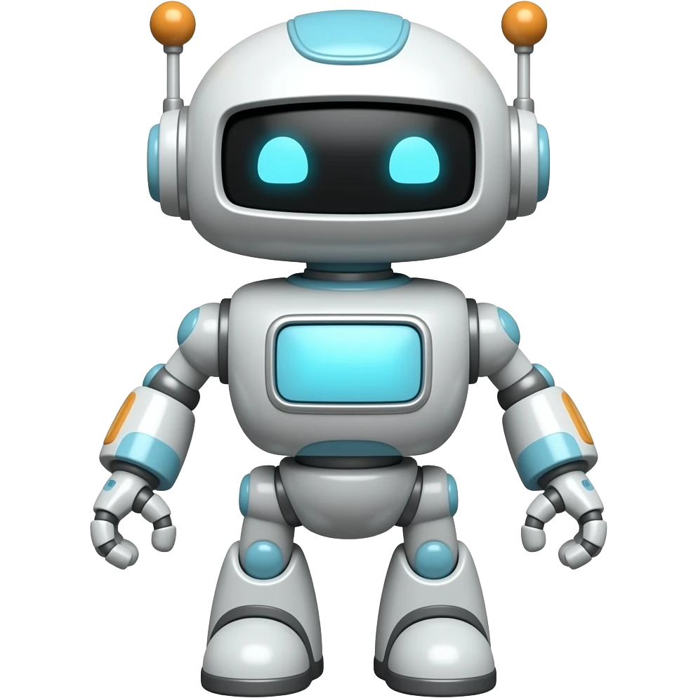 kids toy robot emoji