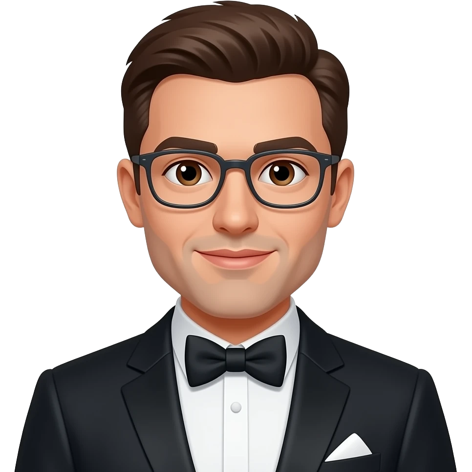 man in tuxedo emoji
