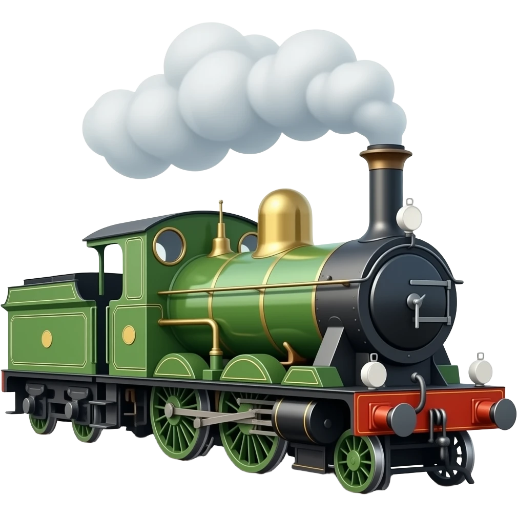 1890s english steam locomotive emoji emoji