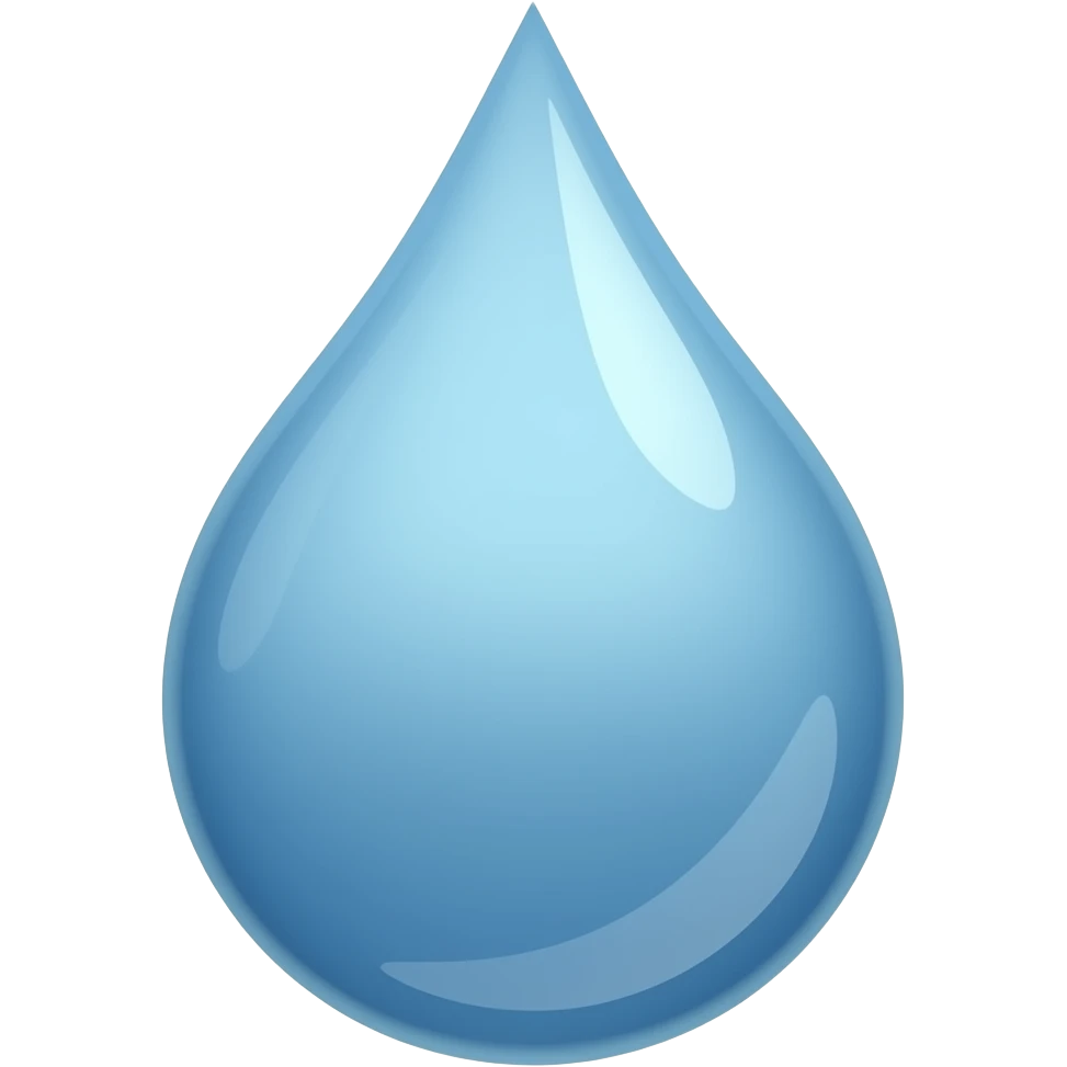 Droplet emoji