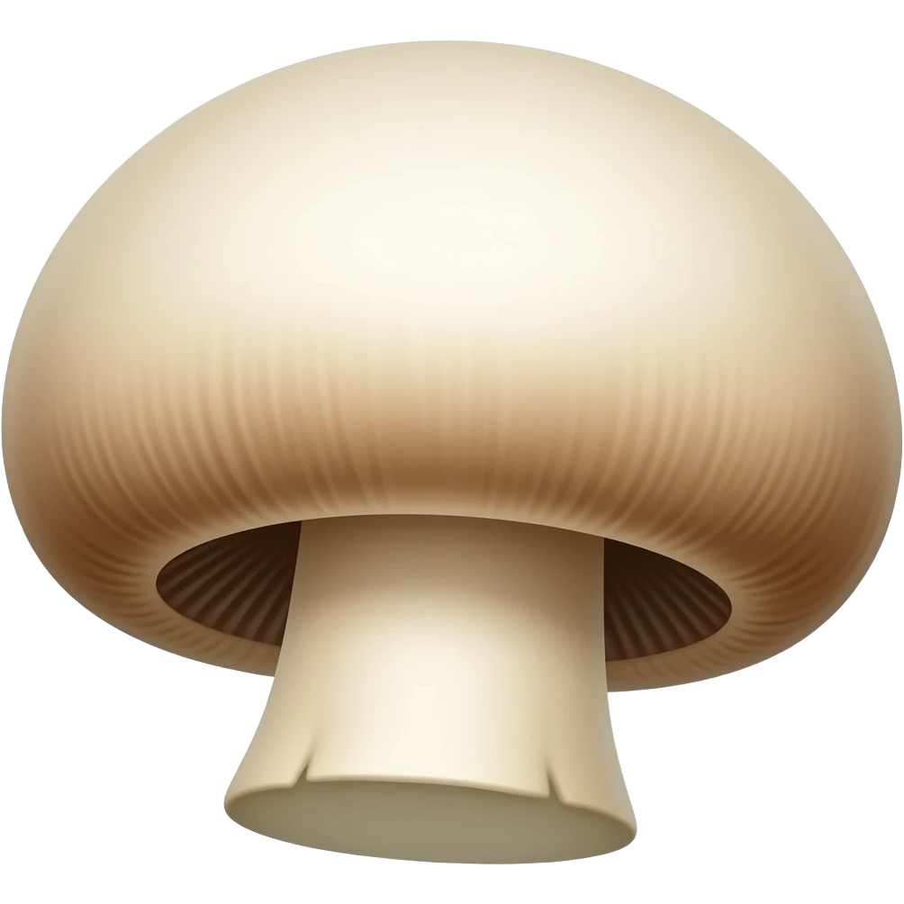button mushroom emoji