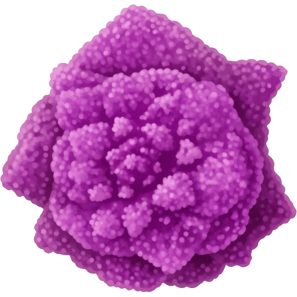 purple cannabis nugget emoji