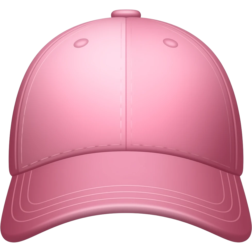 Pink hat emoji