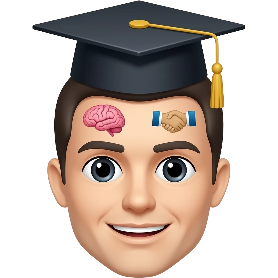 hazme un emoticono que represente la competencia personal, social y de aprender a aprender emoji