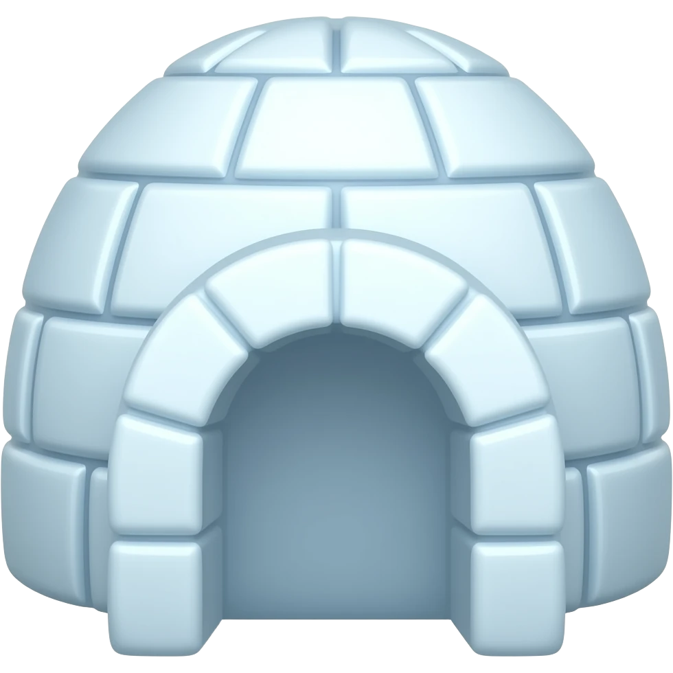 Igloo emoji emoji
