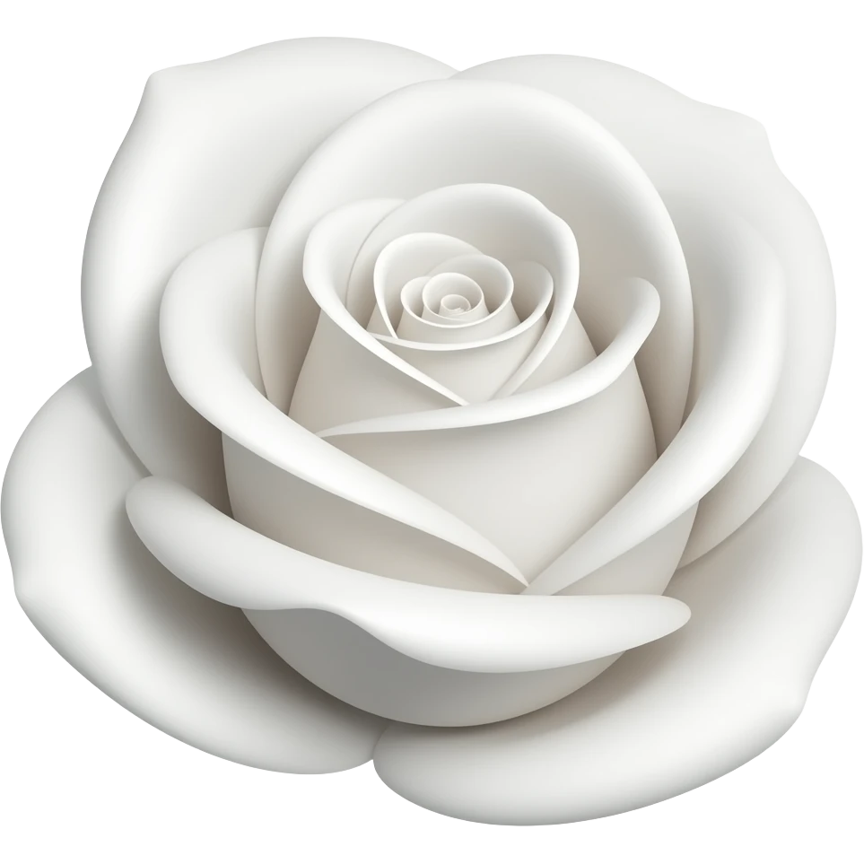 White rose emoji