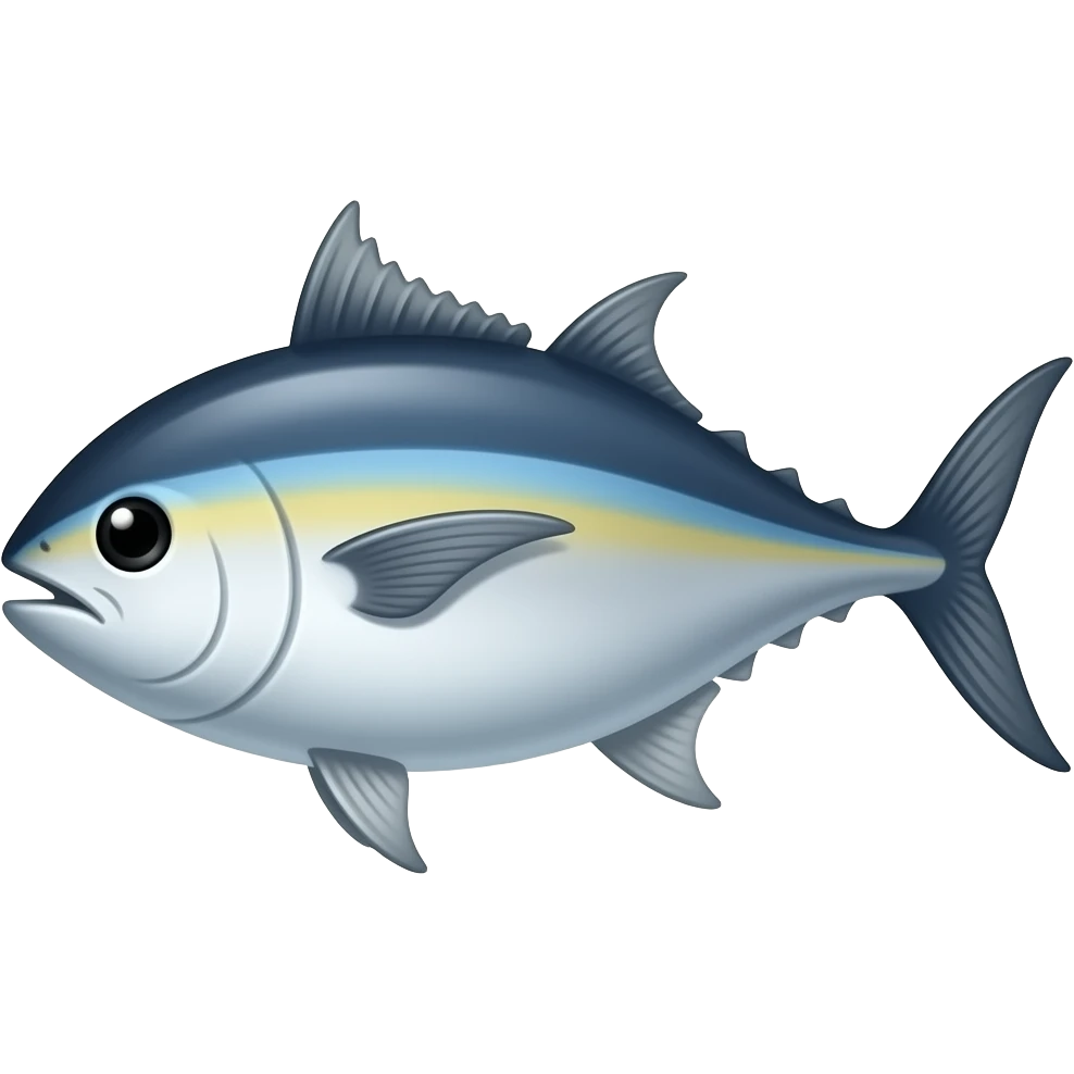Kawaii tuna emoji