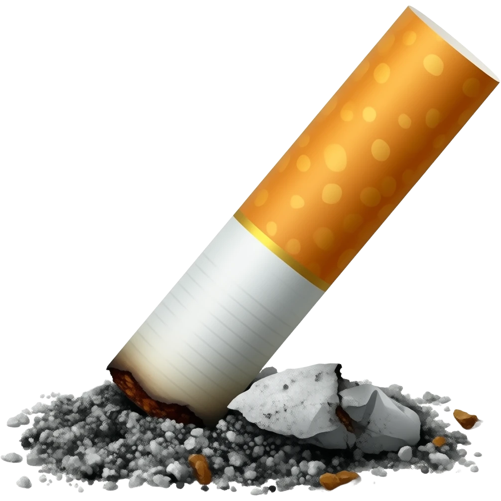 cigarette ashes emoji