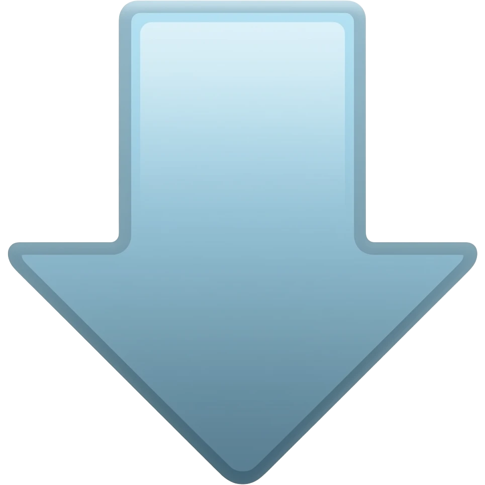 Arrow pointing down emoji