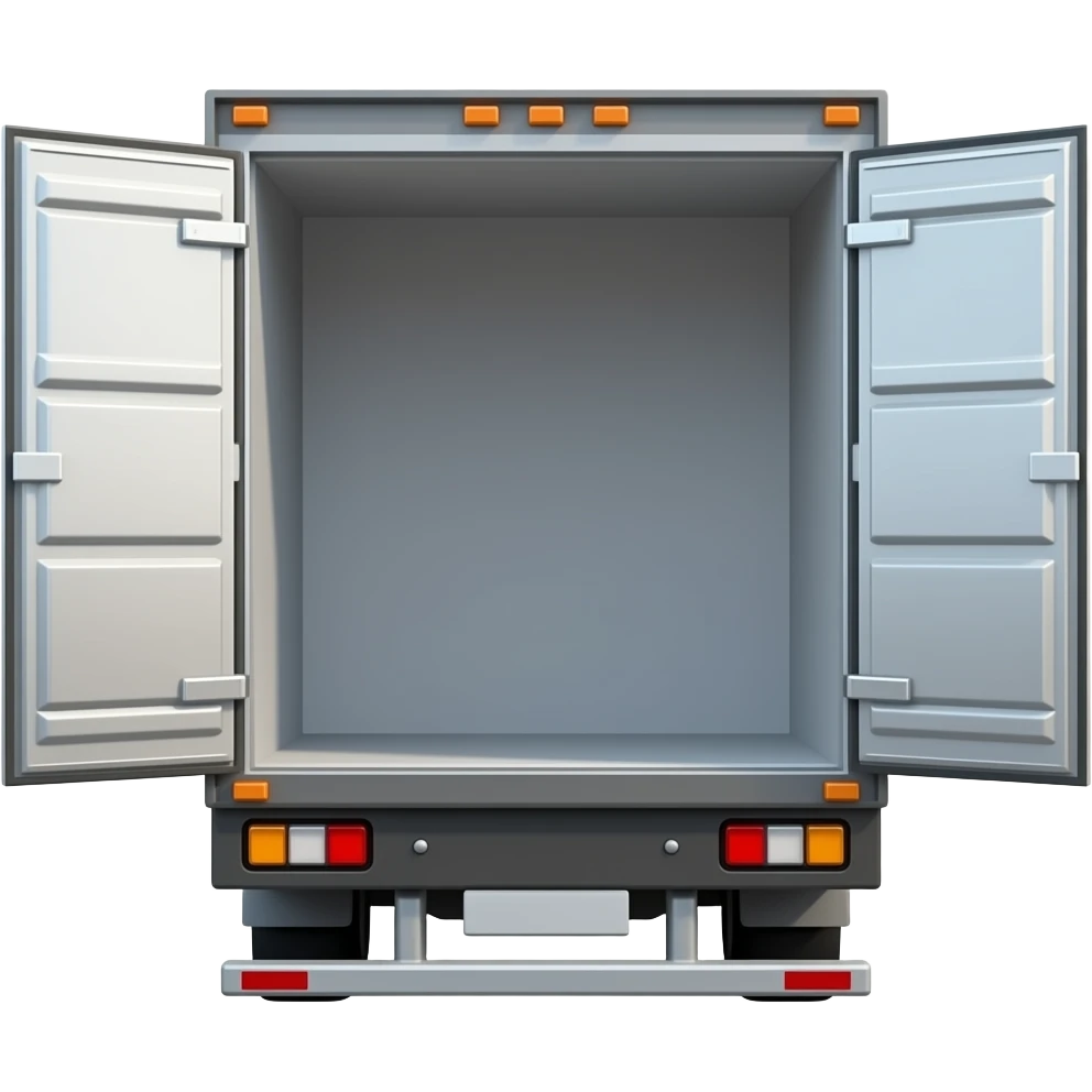 cargo trailer open emoji