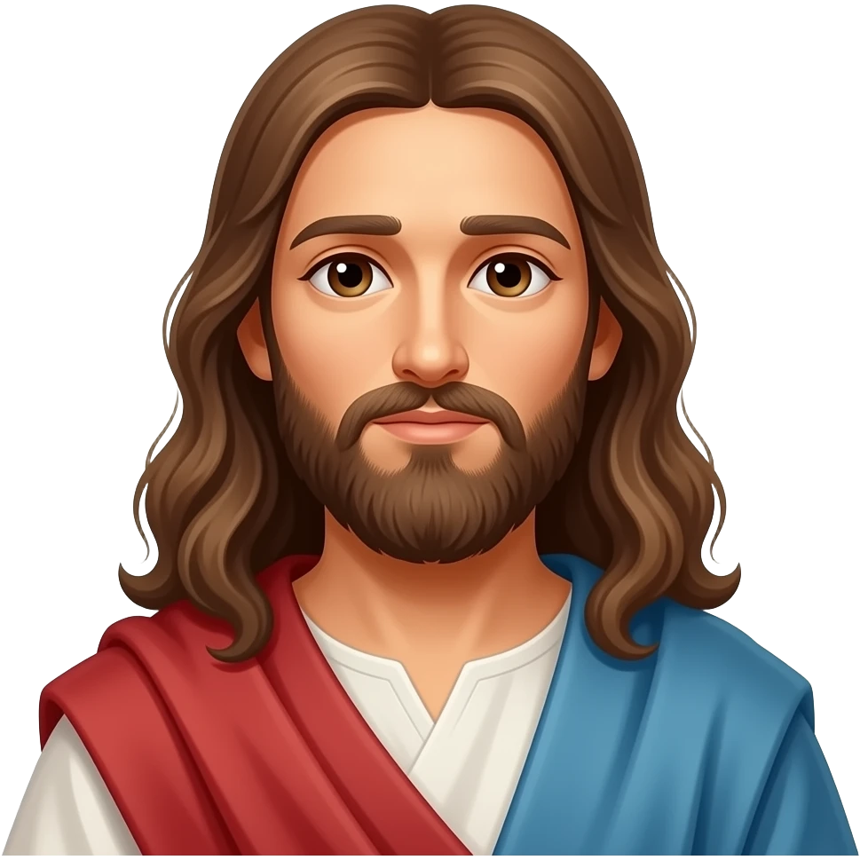 Jesus healing sick people emoji
