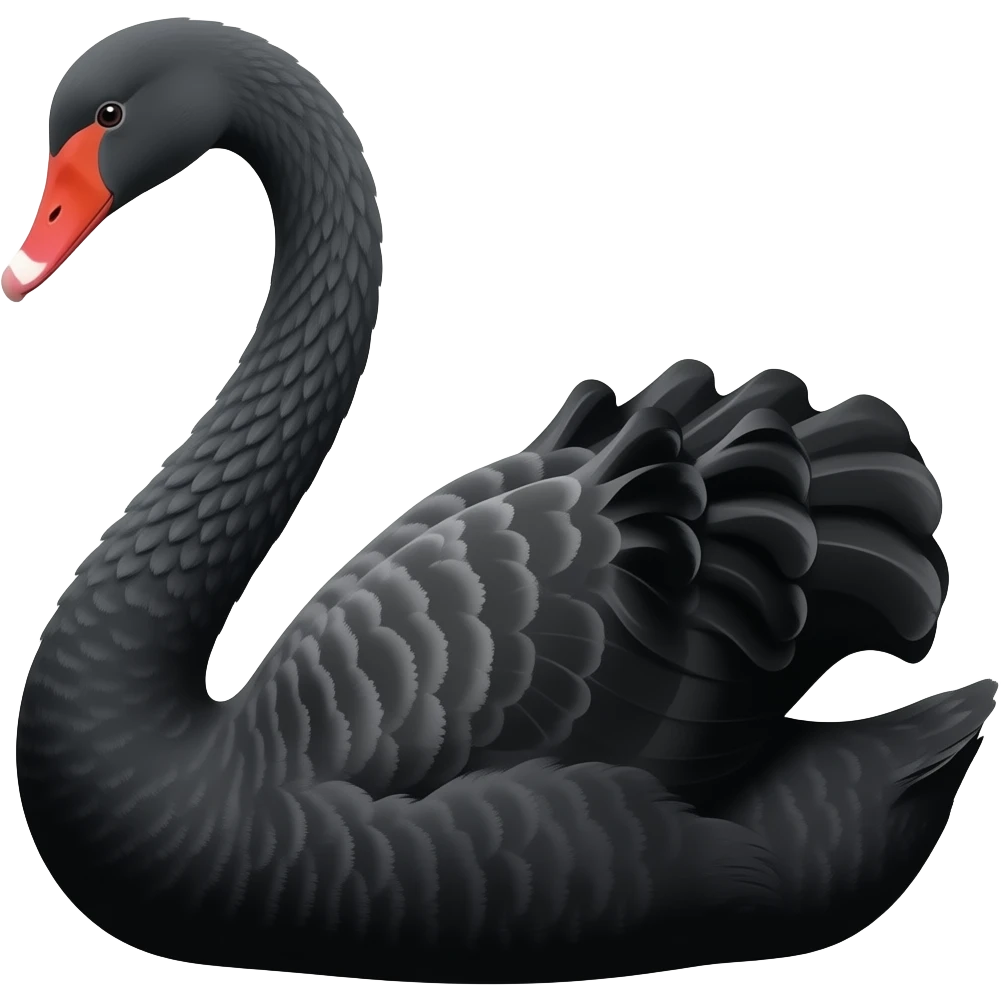 ⬛️🦢 emoji