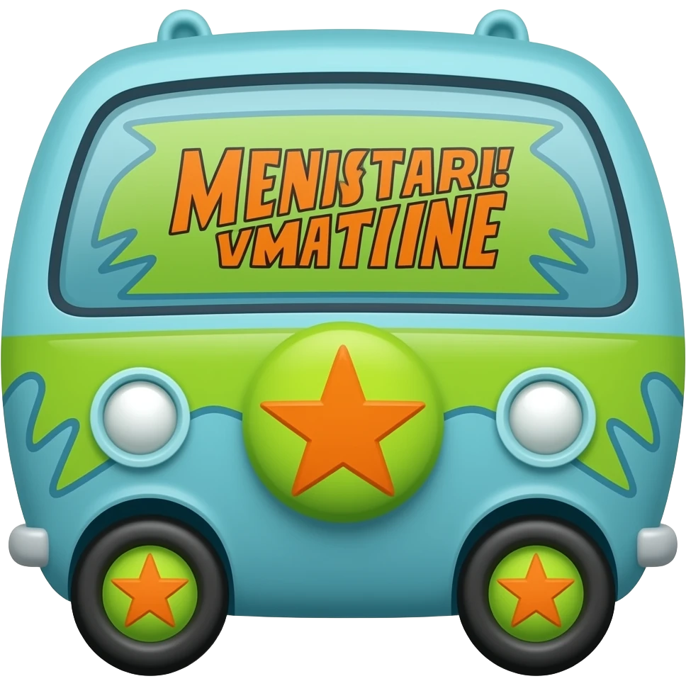 Mystery machine emoji