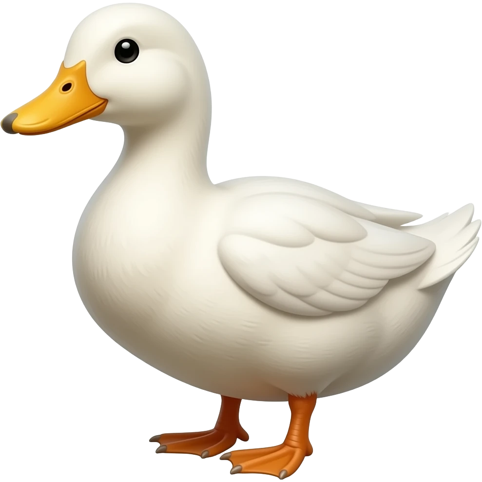 White Duck emoji