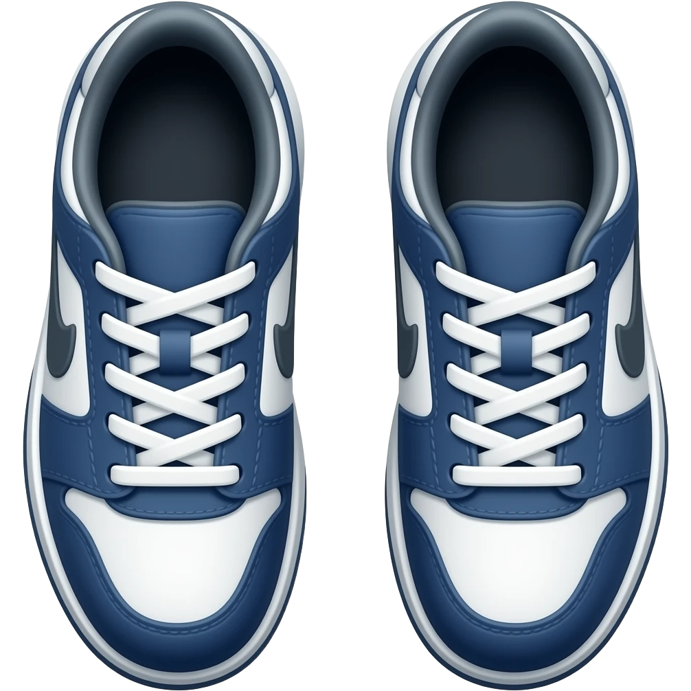sport shoes top view emoji