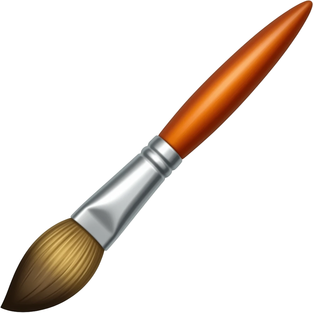 Paint brush emoji