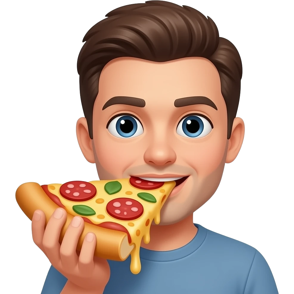 emojis.com boztesando mano en la boca pizza emoji