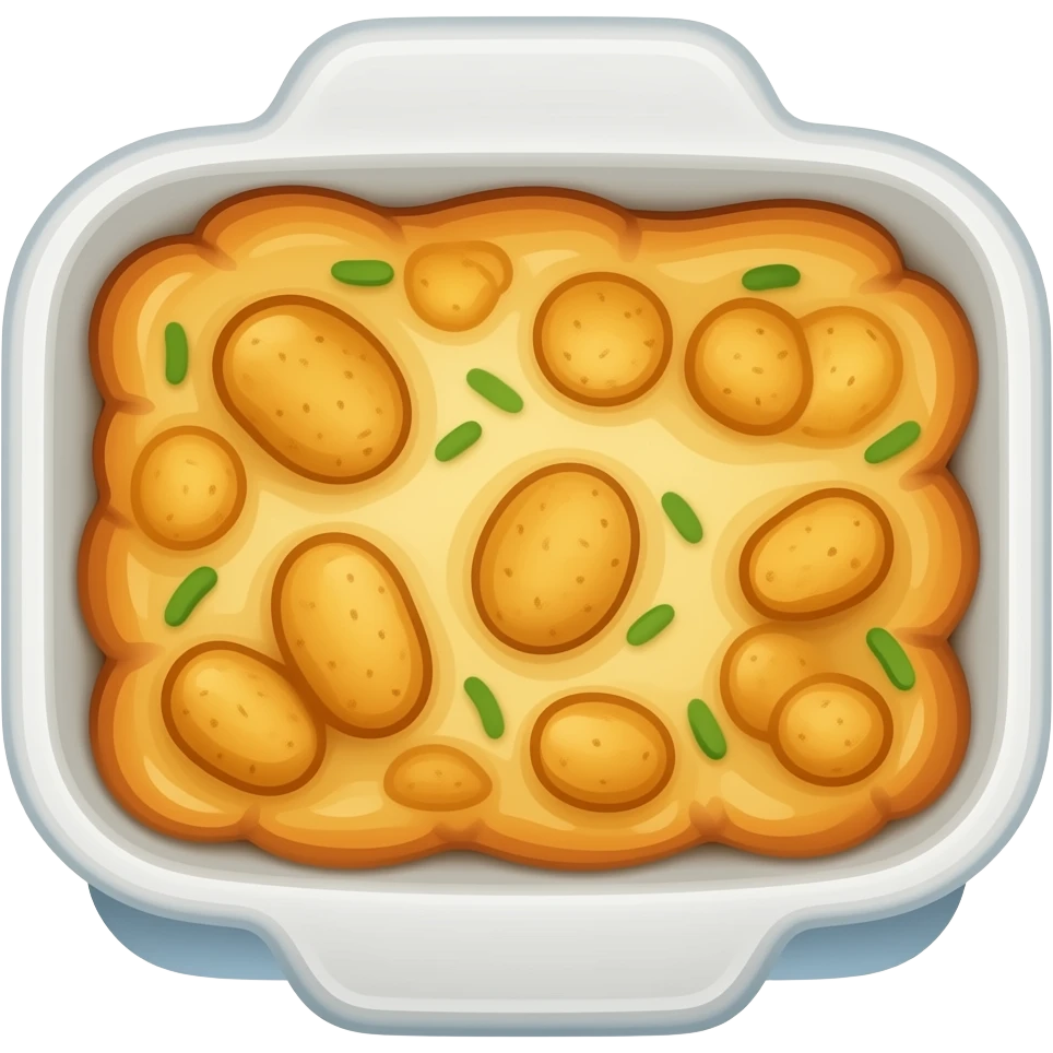 Cinematic Realistic potato bake Emoji, emoji
