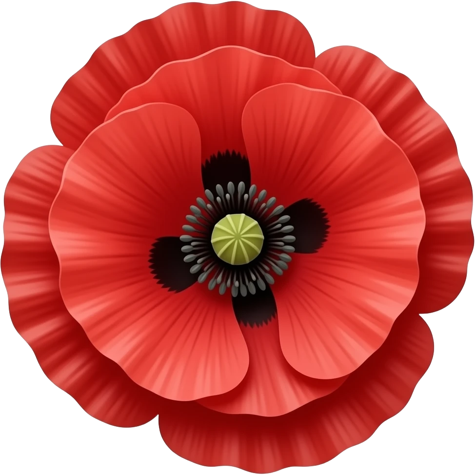 Poppy Flower emoji