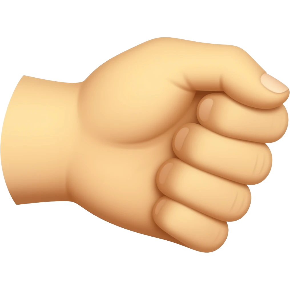 limp wrist gay hand emoji basic yellow color like 🫳🏼 but more down and side view with LIMP WRIST not broken wrist emoji