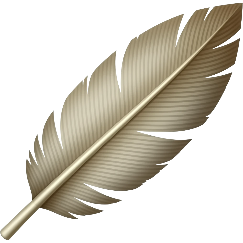 Krishna feather emoji