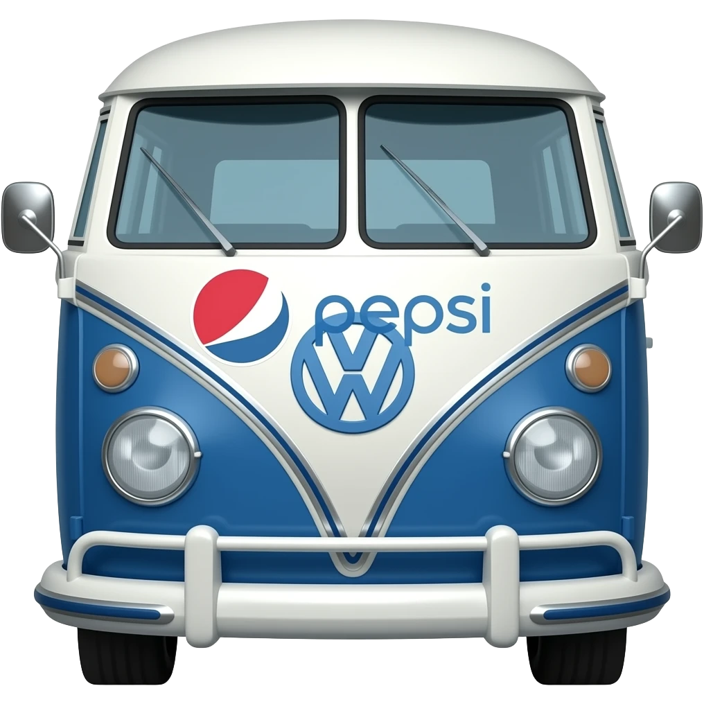 pepsi volksvagen bus emoji