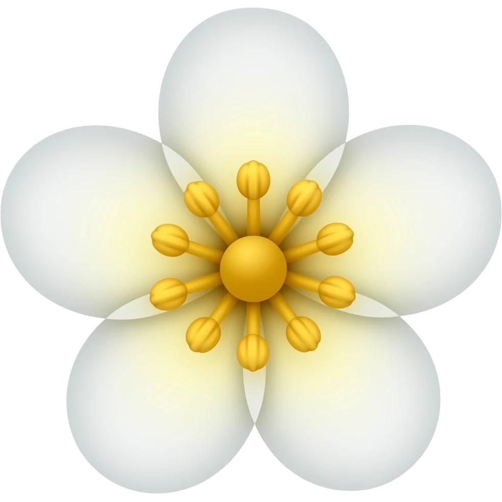 Orange blossom emoji