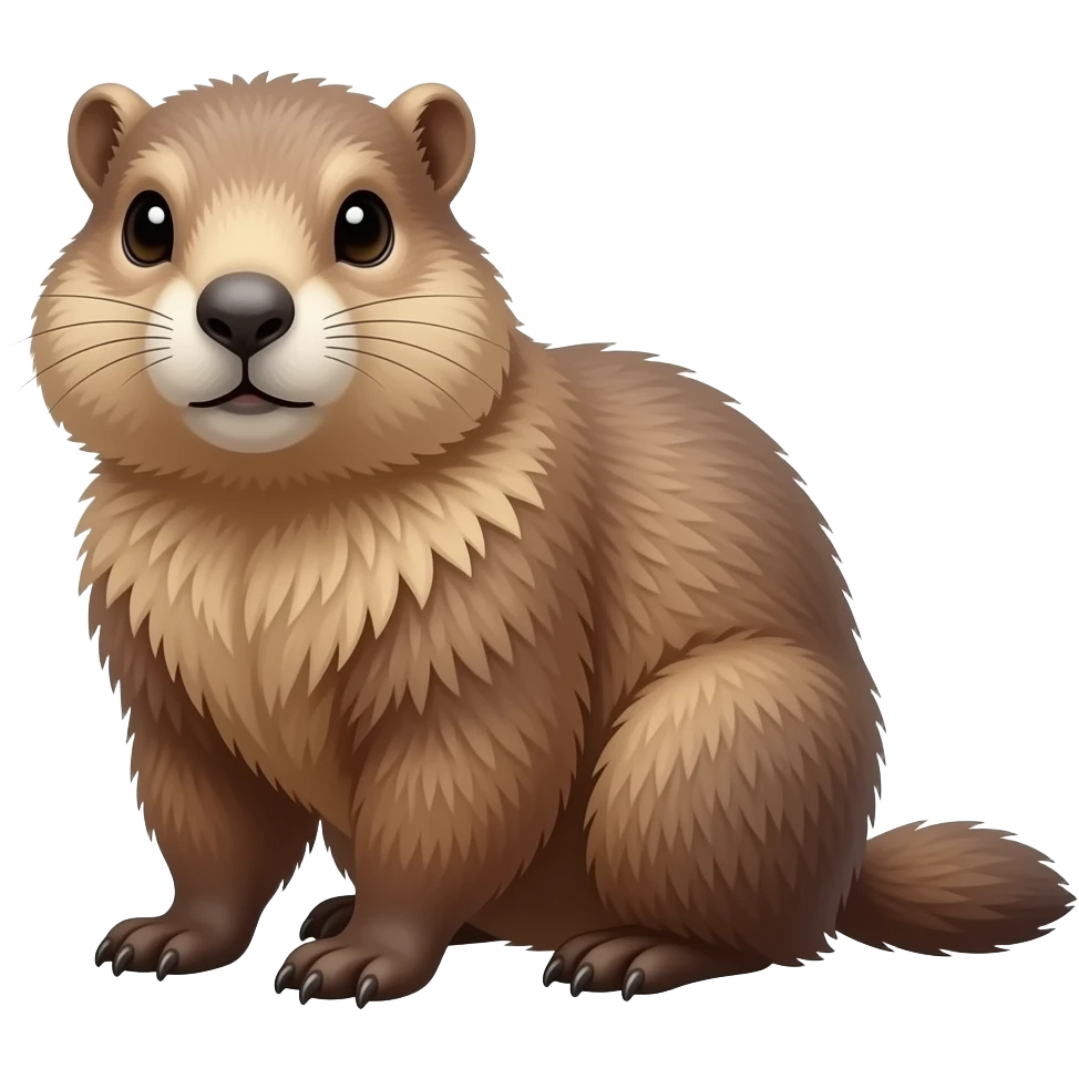 Marmot animal emoji