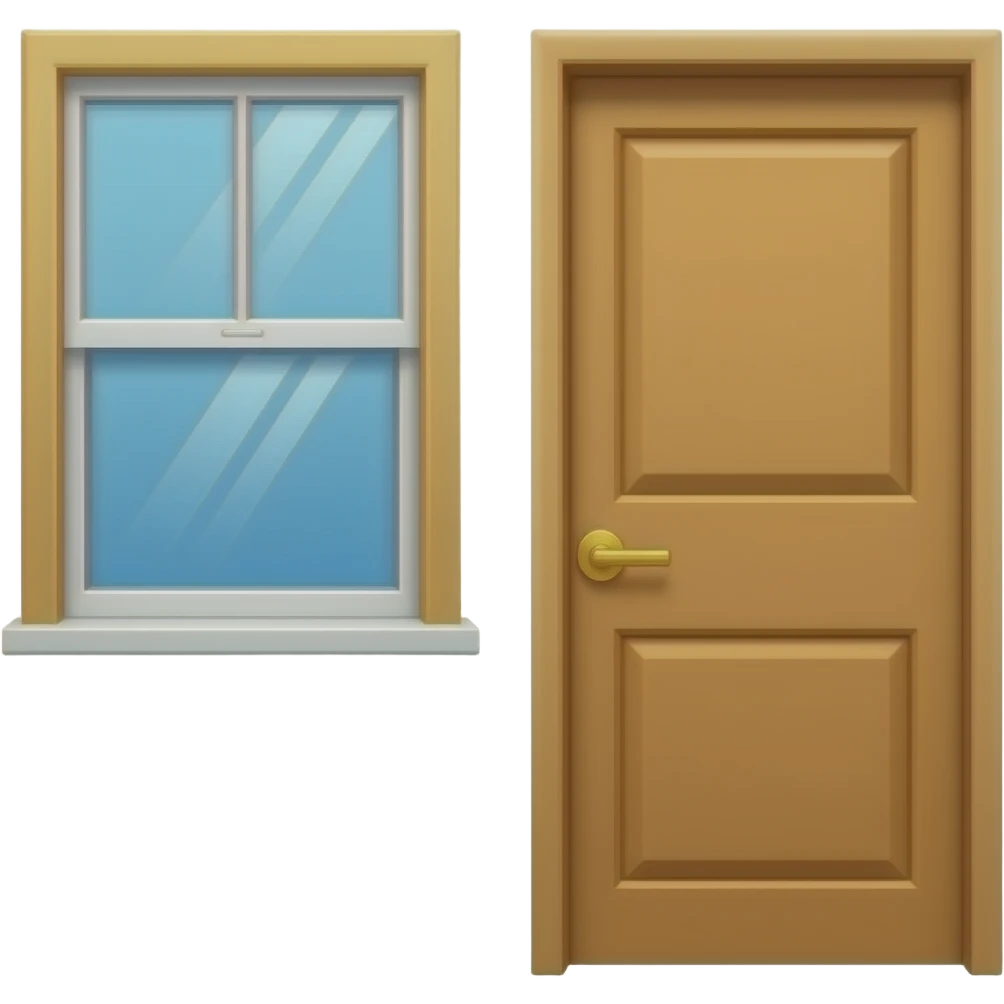 window and door emoji