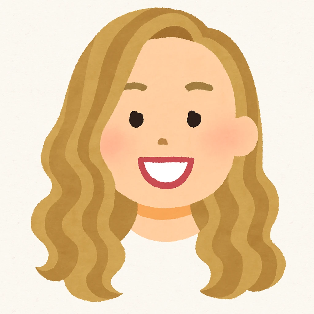Create a head-only illustration (no neck or body) of the person in the reference image, in the style of Irasutoya, which is a cute, simple Japanese illustration style. Focus on capturing the simplicity and cuteness typical of Irasutoya style. emoji