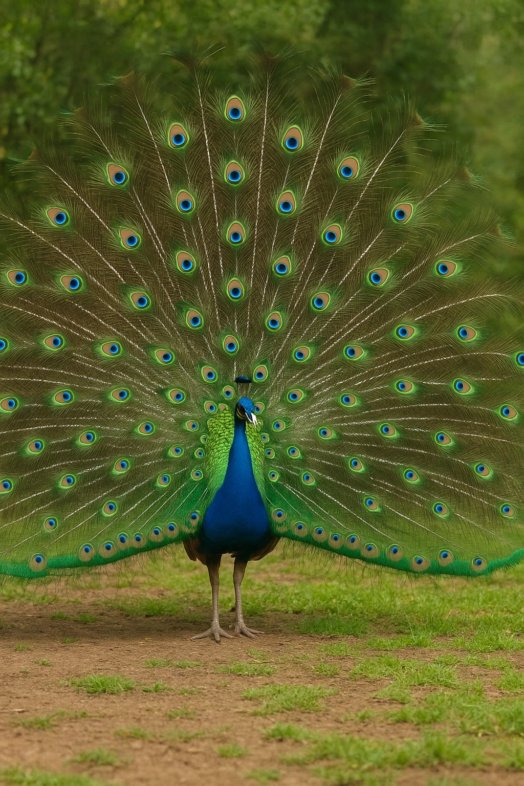 Peacock emoji