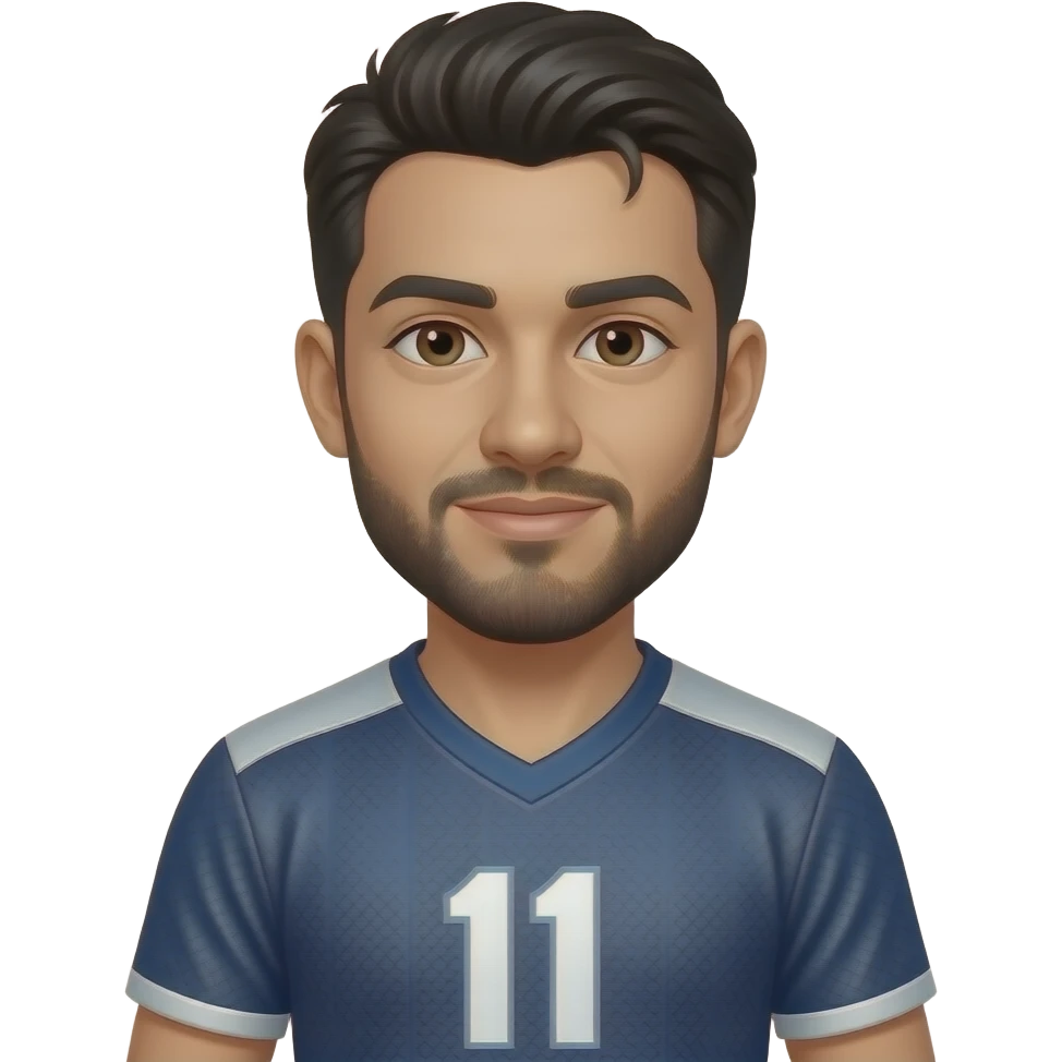 Sombr in a sports tshirt emoji