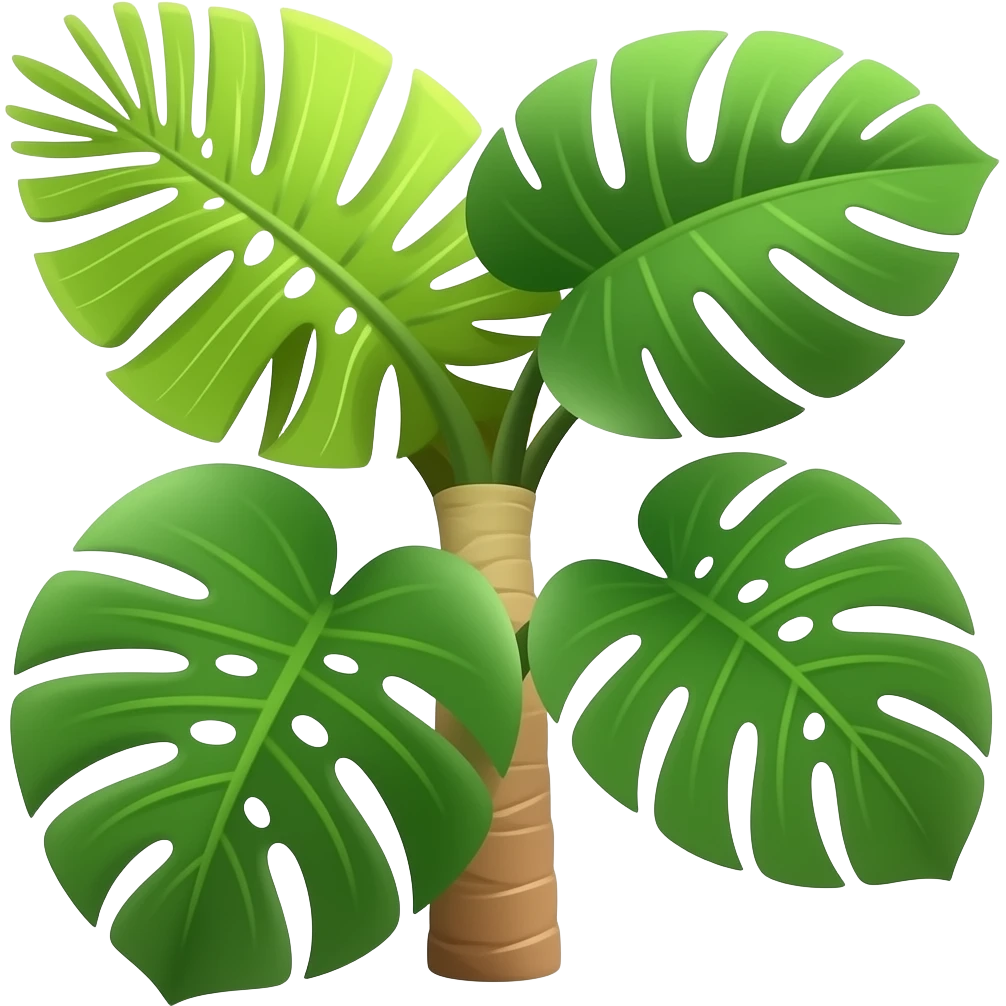 tropical plants emoji