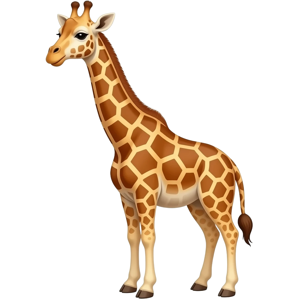 mad giraffe emoji