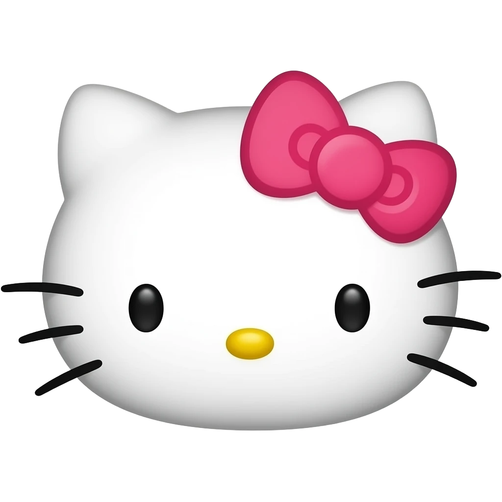 Gacha life mad hello kitty face sanrio emoji