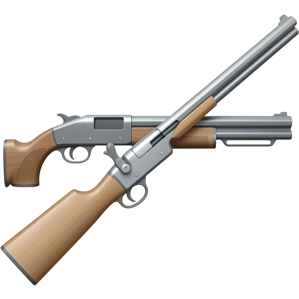 Double barreled shotgun emoji