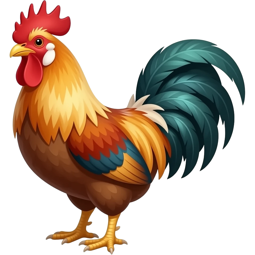 Cock emoji